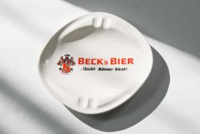 Beck's Aschenbecher | Porzellan