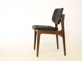 Dining Chair | Palisander und Kunstleder | 60er