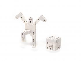 Micro Cubebot | Areaware | Buchenholz wei