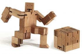 Micro Cubebot | Areaware | Buchenholz