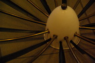 60er Sputnik Deckenlampe | 10-armig