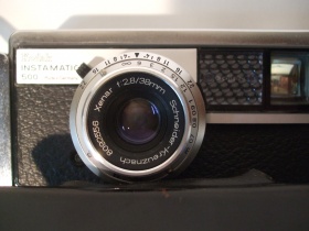 Kodak Instamatic 500 | Fotokamera inklusive Etui