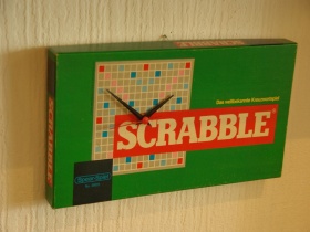 Scrabble Wanduhr | DIY