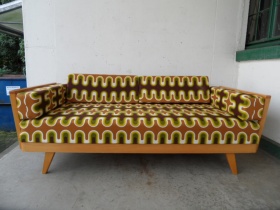 70er Jahre Daybed | Sofa-Schlafcouch