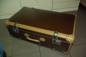 Schner alter Koffer