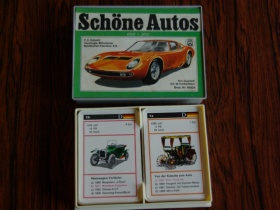 70er Jahre Quartett / Schmidt / Schne Autos