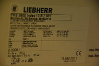 Liebherr / Flaschenkhlschrank