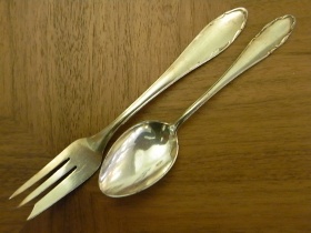 Kaffeebesteck alka | 6 Personen | versilbert