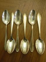 Kaffeebesteck alka | 6 Personen | versilbert