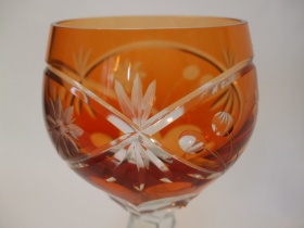 Rmerglas in orange