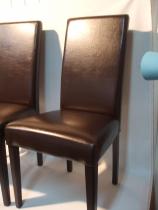 4 Wooden Chairs  | Effezeta | Italien | Modell Mimosa